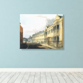 First Master's House, Harrow School, uit 'History' Canvas Afdruk (Insitu (Houten vloer))