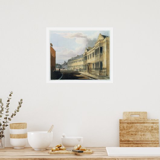 First Master's House, Harrow School, uit 'History' Poster (Keuken)