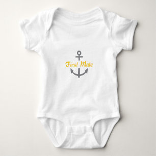 First Mate Anchor Romper