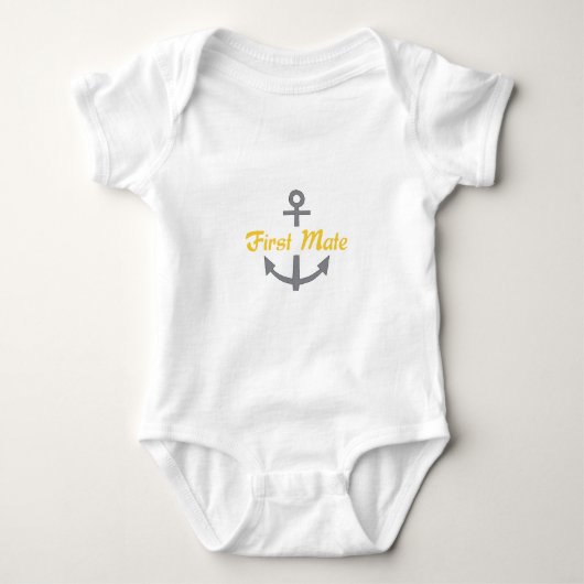 First Mate Anchor Romper (Voorkant)