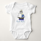 First Mate Baby Bodysuit (Voorkant)