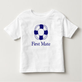 First Mate with Life Preserver Kinder Shirts