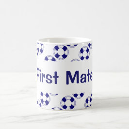 First Mate with Life Preserver Koffiemok