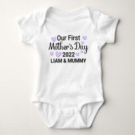 First Moederdag Baby Boy Romper