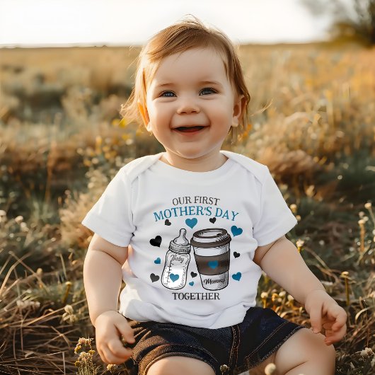 First Moederdag Baby Boy Romper