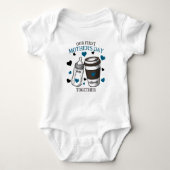 First Moederdag Baby Boy Romper (Voorkant)