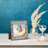 First Moederdag Grandma Custom Photo Plaque Fotoplaat (Insitu)