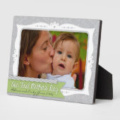 First Moederdag Plaque Fotoplaat (Zijkant)