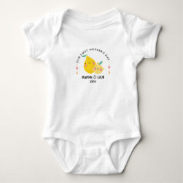 First Mother’s Day 2026 Cute Lemon Mom & Baby  Romper