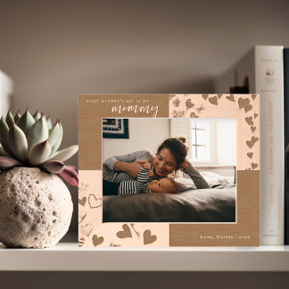First Mother’s Day Mommy Keepsake Gegraveerde Lijstjes