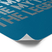 First Name Lance The Man Myth Legend D Funny  Poster (Hoek)