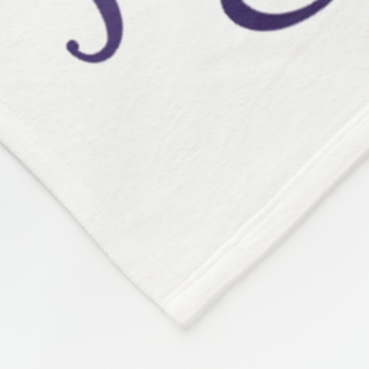 First Name Lily D Lily  Fleece Deken (Hoek)