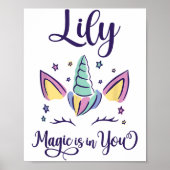 First Name Lily D Lily  Poster (Voorkant)