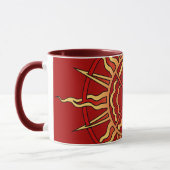 First Nations Art Coffee Cup Native Life Force Mok (Links)