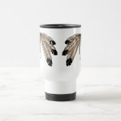 First Nations geeft standaard art Travel Mugs Reisbeker (Center)