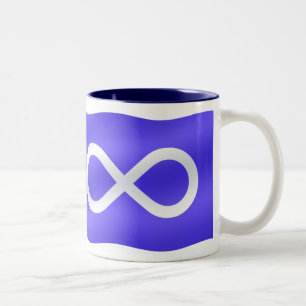 First Nations Gifts Metis Flag Coffee Cup Mok
