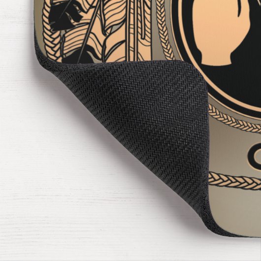 First Nations Wolf Gifts Native Art Mousepad Muismat (Hoek)