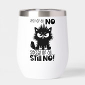 First Of All, No Funny Cat Lover Gift (Achterkant)