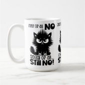 First Of All, No Funny Cat Lover Gift Koffiemok (Links)