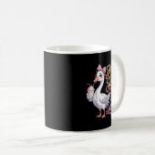 First Of Jesus Thinks A Delight Funny Goose Meme Koffiemok (Voorkant rechts)