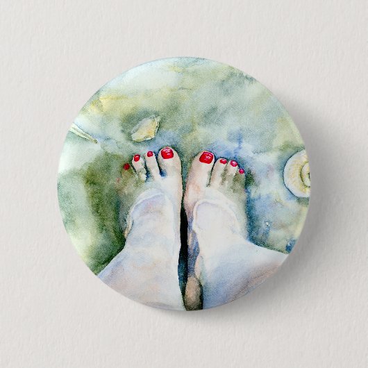 First Pedicure Button (Voorkant)