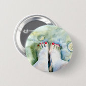 First Pedicure Button (Voorkant /achterkant)