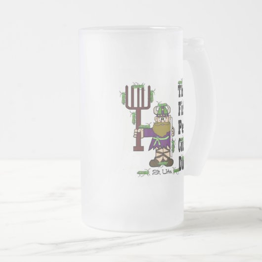 First Pest Control Man - St. Urho Beer Mok (Voorkant rechts)