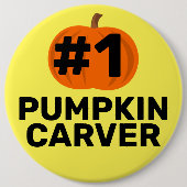 First Place Pumpkin Carver Award Button (Voorkant)