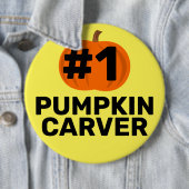 First Place Pumpkin Carver Award Button (In situ)