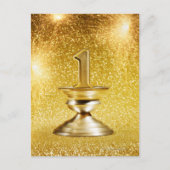 First Place Trophy Briefkaart (Voorkant)