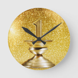 First Place Trophy Ronde Klok