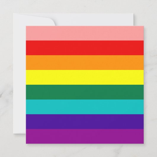 First Rainbow Gay Pride Flag (Voorkant)