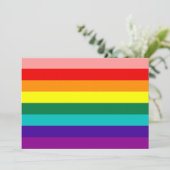 First Rainbow Gay Pride Flag (Staand voorkant)