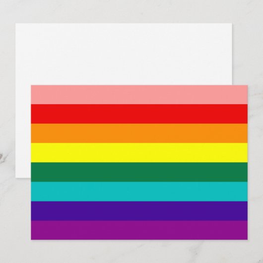 First Rainbow Gay Pride Flag (Voorkant / Achterkant)