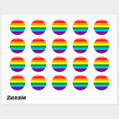 First Rainbow Gay Pride Flag Sticker (Vel)