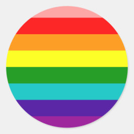 First Rainbow Gay Pride Flag Sticker