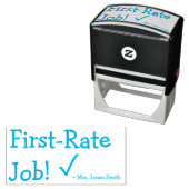 "First-rate baan!" + aangepaste aanspreeknaam Zelfinktende Stempel (In situ)