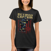First Responder and Fireman or retired captain fir T-shirt (Voorkant)