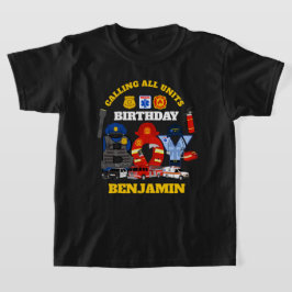 First Responder Birthday Boy | Noodsituatie T-shirt