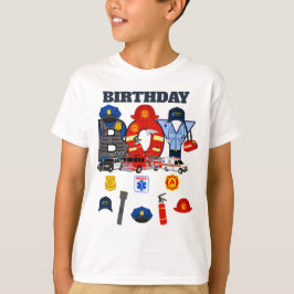First Responder Birthday Boy | Noodsituatie T-shirt
