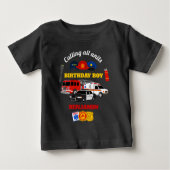 First Responder Birthday Boy shirt (Voorkant)