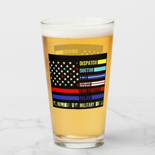 First Responders Glas (Voorkant gevuld)