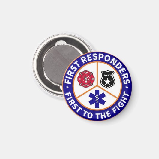 First Responders Magneet (Voorkant / Achterkant)
