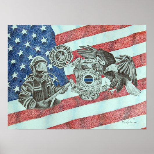 First Responders Poster (Voorkant)