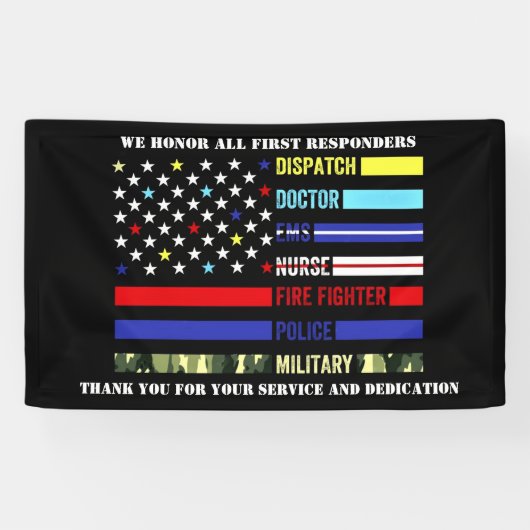 First Responders Spandoek (Horizontaal)