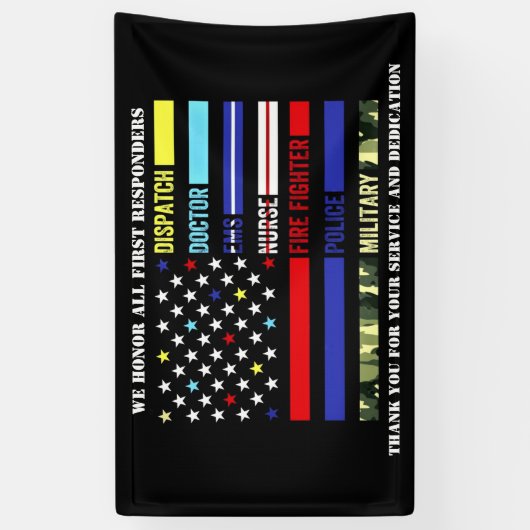 First Responders Spandoek (Verticaal)