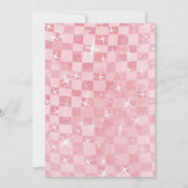 First Rodeo 1st Birthday Pink Boho Wild West Kaart (Achterkant)