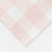 First Rodeo 1st Birthday Pink Western Photo Sign Fleece Deken (Hoek)