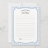 First Rodeo 1st Birthday Time Capsule Cards Kaart (Voorkant)