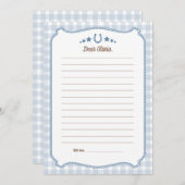 First Rodeo 1st Birthday Time Capsule Cards Kaart (Voorkant / Achterkant)